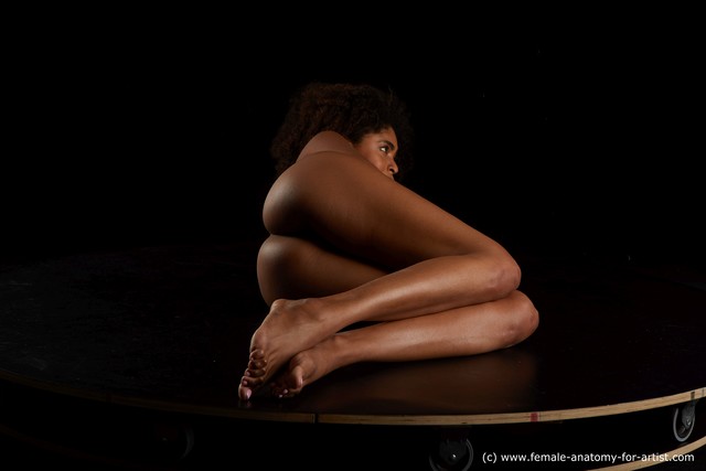 Nude Woman Black Slim medium black Standard Photoshoot