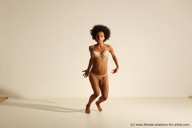 Underwear Woman Black Athletic medium black Dancing Dynamic poses