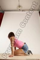 Photo Reference of karina kneeling pose 06c
