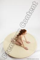 Photo Reference of leona kneeling pose 10a
